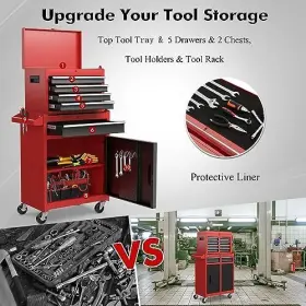 SU-35115GA-LTXIN SUPERBUY Rolling Tool Chest Box Organizer #2