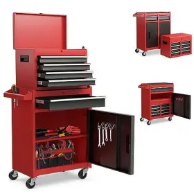 SU-35115GA-LTXIN SUPERBUY Rolling Tool Chest Box Organizer