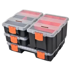 313052660659 TACTIX Organizer Snap Latches Compartments Tools