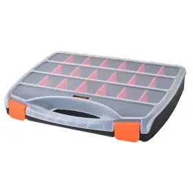 320001 TACTIX Tool Storage Box Organizer Compartments Trays