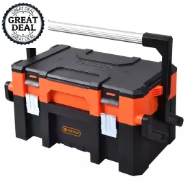 445045679614 TACTIX Tool Box Toolbox Garage Storage Chase