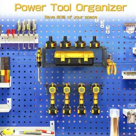 759784635747 TAFATEE Power Tool Organizer Garage Storage Wall #3
