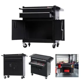 603432341941 TANKSTORM Tool Chest Steel Rolling Box Lockable