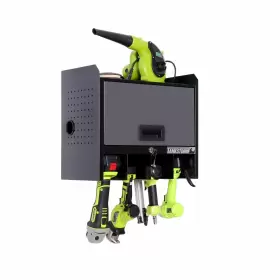 DDG-1 TANKSTORM Wall Drill Storage Steel Box Charging Station
