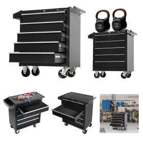 TZ35-BK TANKSTORM Tool Chest Steel Rolling Box Drawer