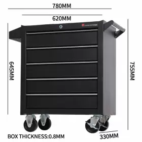 TZ35-P TANKSTORM Tool Chest Steel Rolling Box Drawer #2