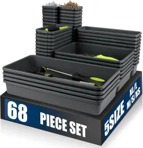 313050832805 TAOTAZON Tool Box Organizer Tray Divider Toolbox