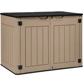 Beyshvkcov TAUS Horizontal Storage Shed Waterproof Lockable