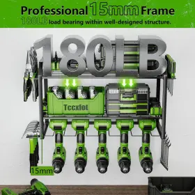 TCC01 TCCXFOT Power Tool Organizer Wall Mount Drill Holder #2