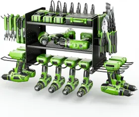 TCC04 TCCXFOT Power Tool Organizer Drill Holder Wall Mount