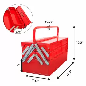 615268812823 TCE Tool Box Steel Cabinet Cantilever Trays #2