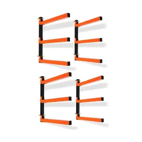 WMMROX2 THANADDO Lumber Storage Rack Wall Mount Wood Tool Box