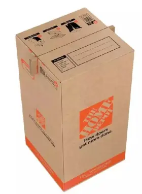 445017860866 THE HOME DEPOT Moving Wardrobe Box