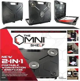 OSO1 THE OMNI SHELF Omnishelf Workstation Magnetic Toolbox