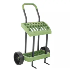 744110810424 THEXCEPTIONAL Rolling Tool Toter Storage Rack