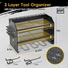 PTO241115 TIDJANI Power Tool Organizer Wall Mount Charging #3