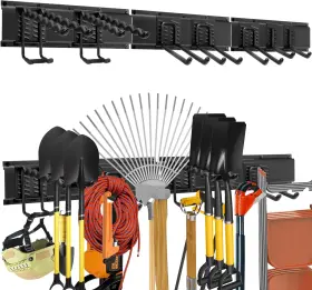 P222-3 TIMBERRAIN Garage Tool Organizer Wall Mount Yard