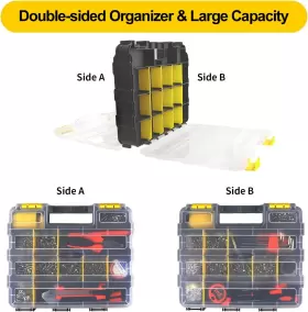 HU-XI-201 TMYIOYC Double Tool Box Organizer Storage Organ #2