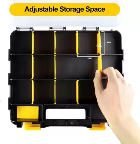 HU-XI-201 TMYIOYC Double Tool Box Organizer Storage Organ #3