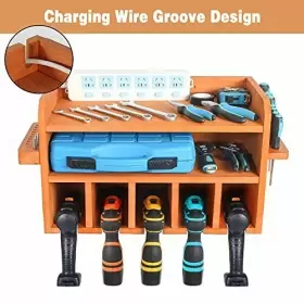 700778728928 TODECO Power Tool Organizer Drill Charging #3