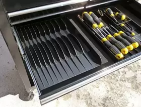 723434095304 TOOL SORTER Toolbox Garage Pliers Organizer Tray #2