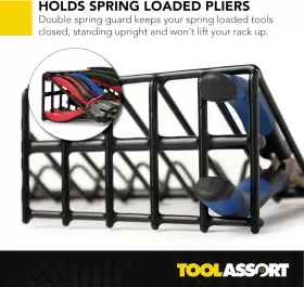 TOOL105 TOOLASSORT Plier Organizer Rack Pack Total Spring Wid #3 TOOL105 TOOLASSORT Plier Organizer Rack Pack Total Spring Wid #3