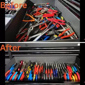 686259082136 TOOLBOX WIDGET Modular Plier Organizers Magnetic #2