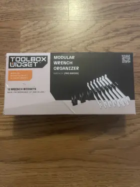 TBW-VW15 TOOLBOX WIDGET Pro Modular Magnetic Wrench Organizer