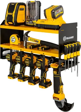445027167115 TOOLGANIZE Power Tool Organizer Storage Wall Ho