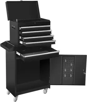 ATBT1204D-BLACK TORIN Rolling Garage Workshop Tool Organizer