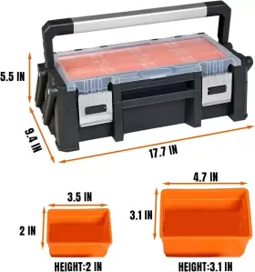 696229433790 TORIN Tool Box Organizer Cantilever #2