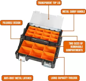 696229433790 TORIN Tool Box Organizer Cantilever #3