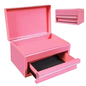 810151422602 TORIN Mini Steel Tool Box Drawer Garage Wo