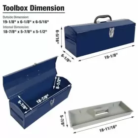 ATB101U-1 TORIN Tce Steel Tool Box Hip Roof #3