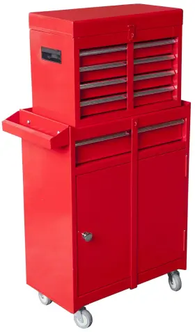 ATBT1204B-RED TORIN Rolling Garage Workshop Tool Organizer