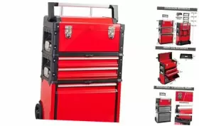 ATRJF-C305ABDR TORIN Big Stackable Tool Box Organizer Wheels