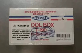 T-190MG TOYO Steel Tool Box Trunk Valuables Nos Nio