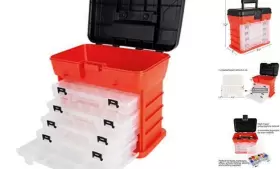 75-3182 TRADEMARK GLB Tool Storage Box Organizer