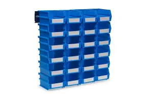 MO3-210BWS TRITON Set Anti Slide Wall Mount Storage Bins Rail