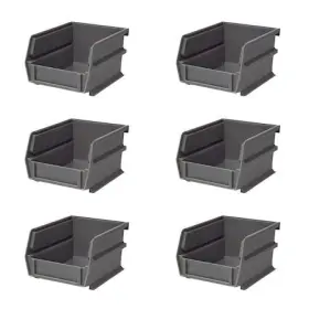 3-210GR-6 TRITON PRODUCTS Stacking Interlocking Bins