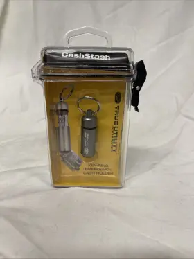 TU251 TRUE UTILITY Cashstash Keyring Cash Holder