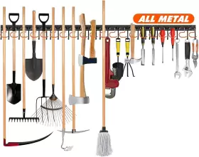 313039117107 TVKB Garden Tool Organizer Garage Wall Mount