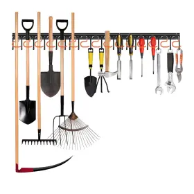 750225691728 TVKB Garden Tool Organizer Garage Wall