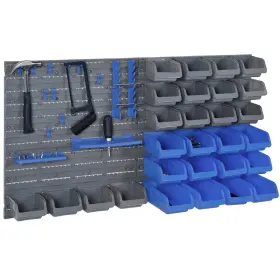 US02-B40022BU UIRIO Tool Rack Peg Boards Hooks Garage