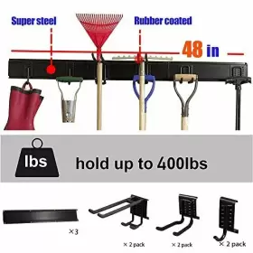 424259195548 ULTRAWALL Garden Tool Organizer Garage Wall #2