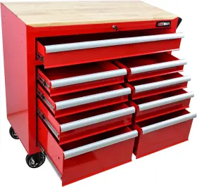 UNW1102139230I UNIKOUTLET Rolling Tool Chest Box Wheels