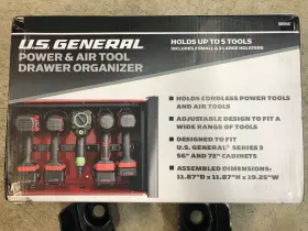 58956 US GENERAL Power Air Tool Organizer Cups