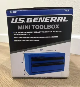 72436 US GENERAL Mini Toolbox Drawer Harbor Freight #2
