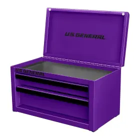 73279 US GENERAL Mini Steel Toolbox Drawer Tool Box Magnetic