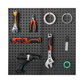 197988645689 VEVOR Pegboard Panels Wall Organizer Garage Tool